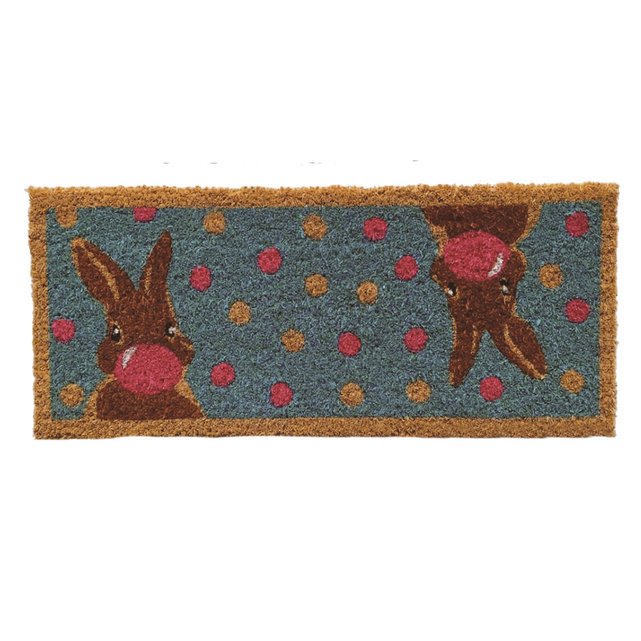 Rabbit doormat insert , light brown, My Mat Coir | La Redoute