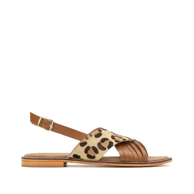 sandales leopard