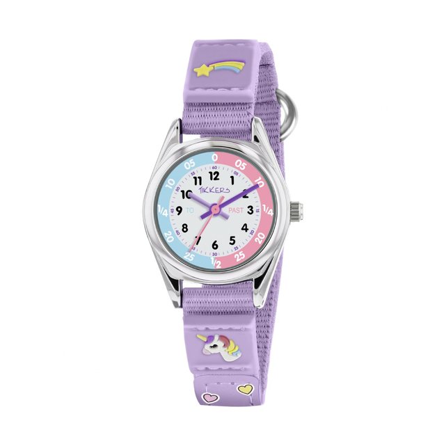 tikkers pink unicorn smart activity tracker watch