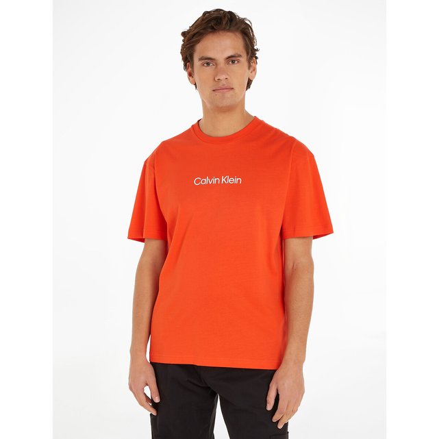 T-shirt mit kurzen ärmeln orange | Redoute La Klein Calvin