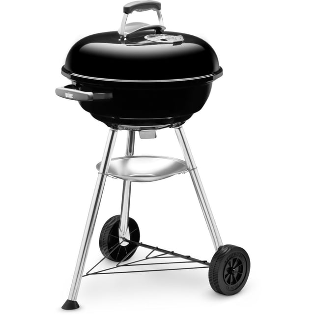 Vargan Planeta Potager Barbecue Avec Roues Noir 47 Cm - Compact Et Pratique