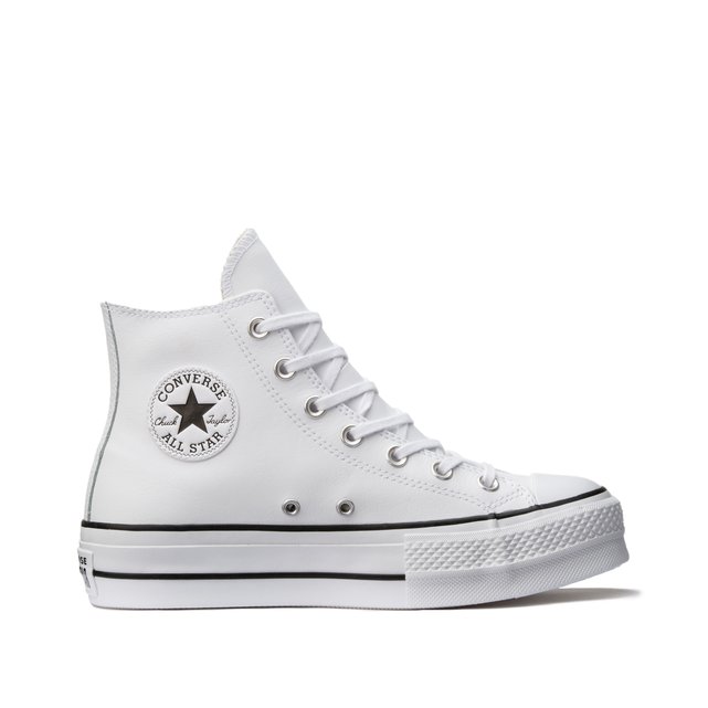 converse chuck taylor all star lift leather high top