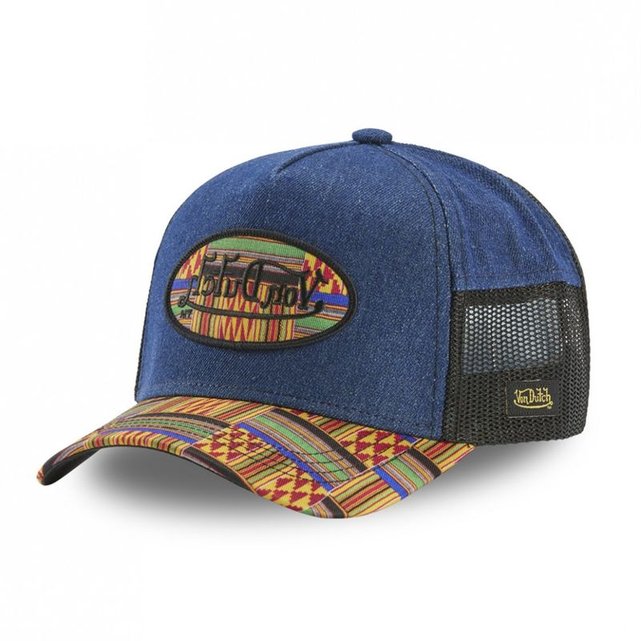 Casquette Trucker Avec Filet Atru Denim Bleu Von Dutch La Redoute