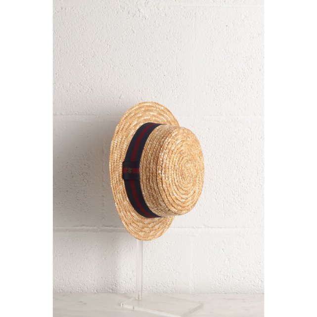 Chapeau canotier bandes colorées homme BONOBO Chapeau canotier bandes colorées homme BONOBO (1)