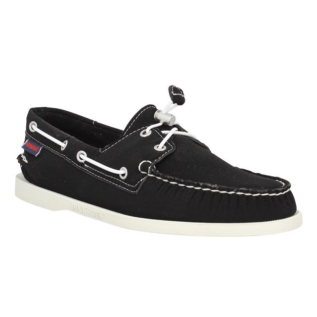 Chaussures bateaux homme SEBAGO Docksides Neoprene Homme Black SEBAGO (1)