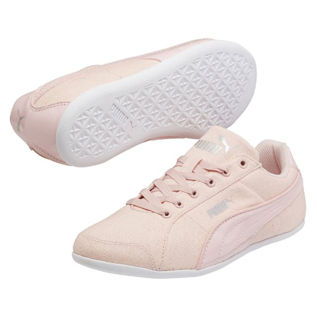 puma rose lacet ruban
