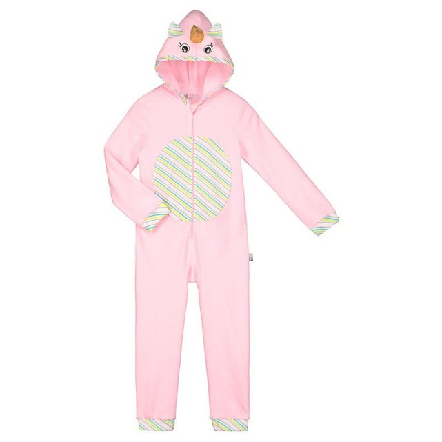 Combinaison fille manches longues licorne rose Petit ...