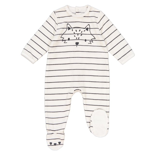 sleepsuit velvet newborn
