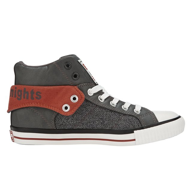 Roco hommes baskets montante gris/cognac British Knights La Redoute Roco hommes baskets montante gris/cognac British Knights La Redoute