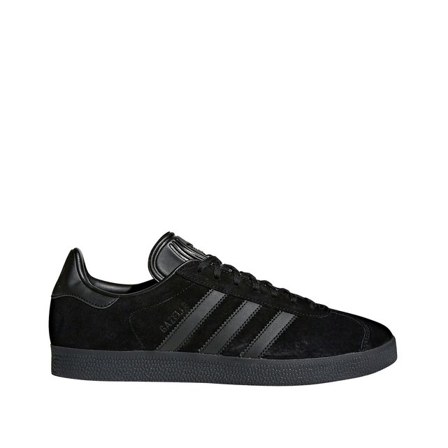 black adidas trainers gazelle