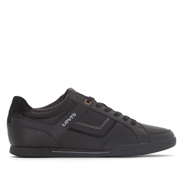 Baskets cuir turlock oxford noir Levi's La Redoute Baskets cuir turlock oxford noir Levi's La Redoute