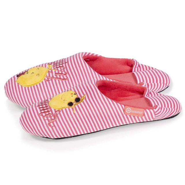 Isotoner Chaussons Babouche Femme Chat Chaussons Chaussures Et Sacs