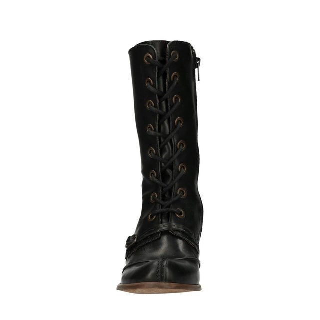 Bottes A Lacets En Cuir Courtes Sacha La Redoute