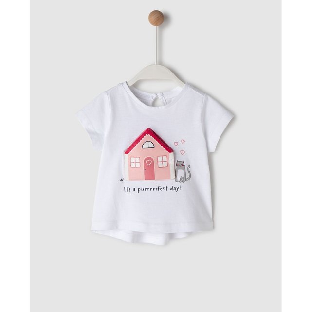 Tshirt Chat Et Maison Blanc Freestyle La Redoute Tshirt Chat Et Maison Blanc Freestyle La Redoute