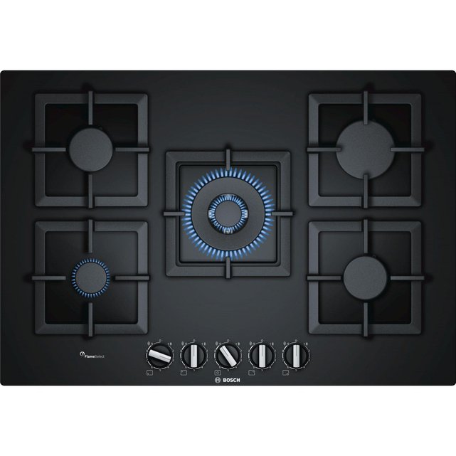 Table De Cuisson A Gaz Ppq 7 A 6 B 20 Noir Bosch La Redoute