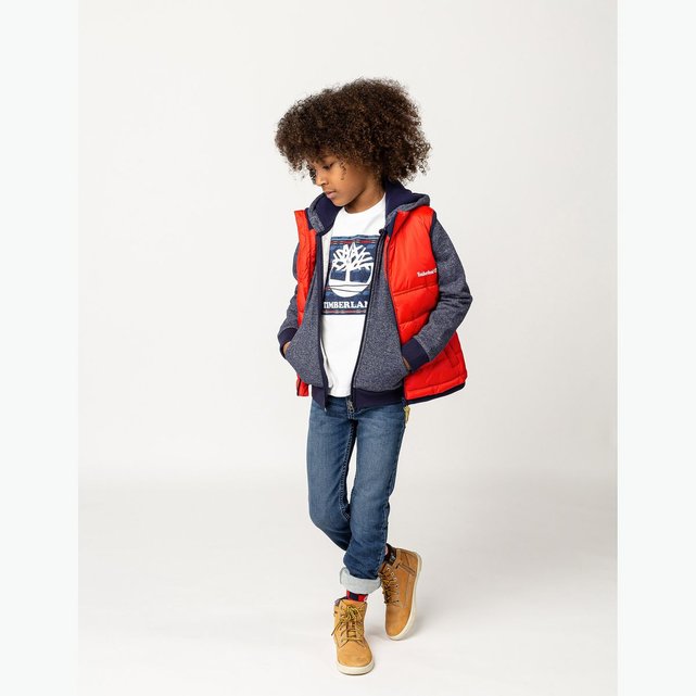 doudoune sans manche garçon timberland