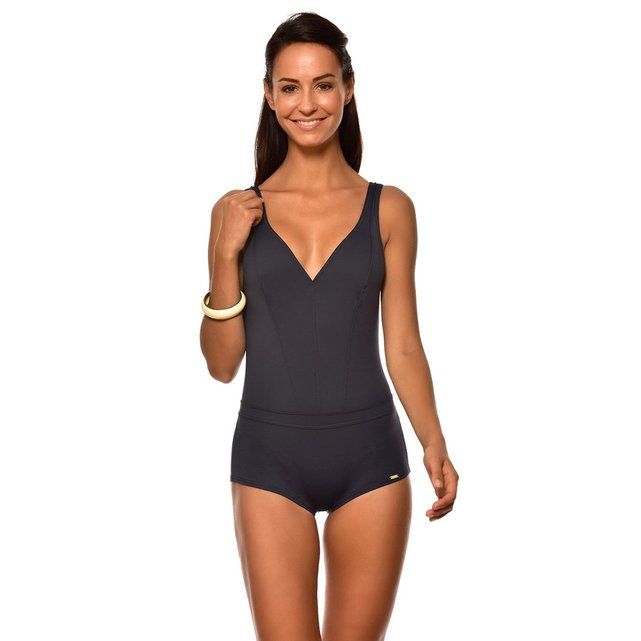 Maillot de bain une piece femme livia irene lavandou uni ...