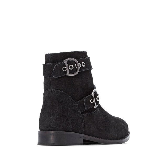 Bota Feminina Infantil Criança Com Zíper 7649 Bota Feminina Infantil Criança Com Zíper 7649