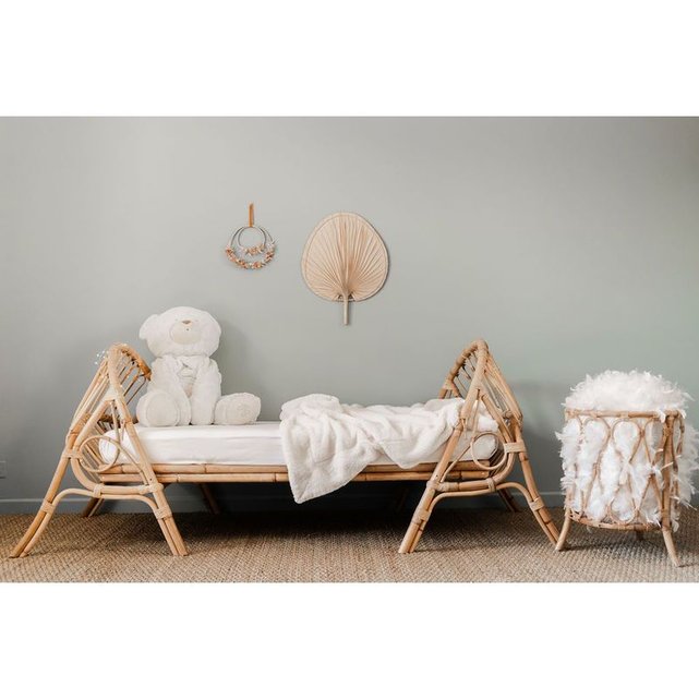 Lit Enfant En Rotin Naturel June Rotin Naturel Saudara Collections La Redoute