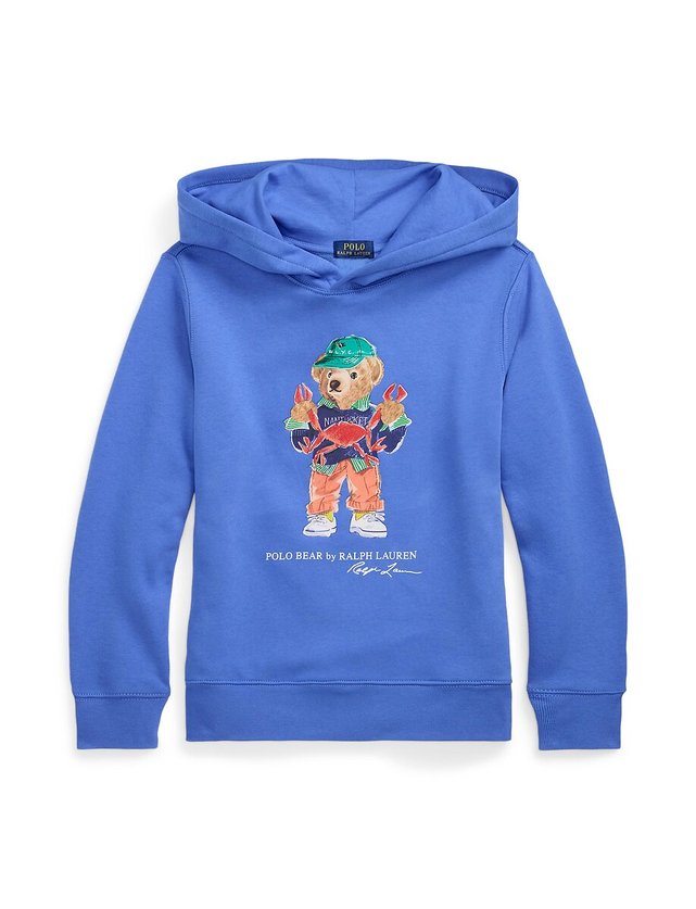 Sudadera Con Capucha Ralph Lauren De Lana Para Niño - Graphic Patchwork (1.5-6 Años, Gris, Chile)
