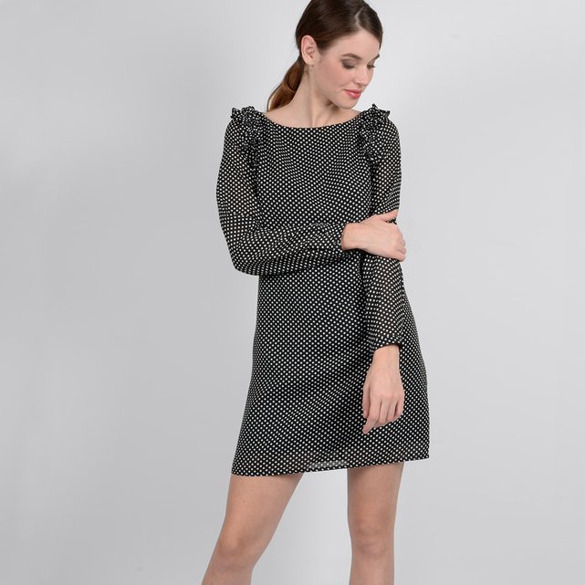 MOLLY manga BRACKEN lunares larga Vestido de rwrqdIS
