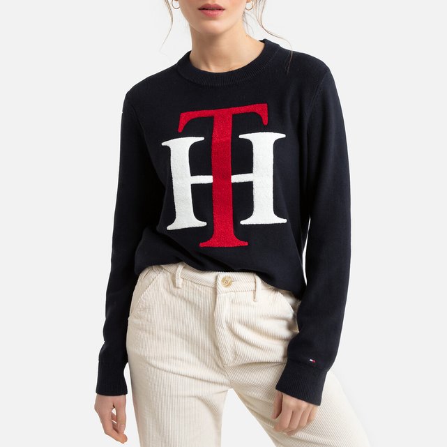 sweat tommy hilfiger bleu marine