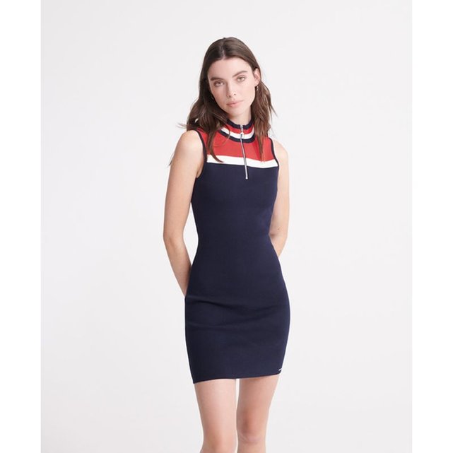robe superdry bleu marine