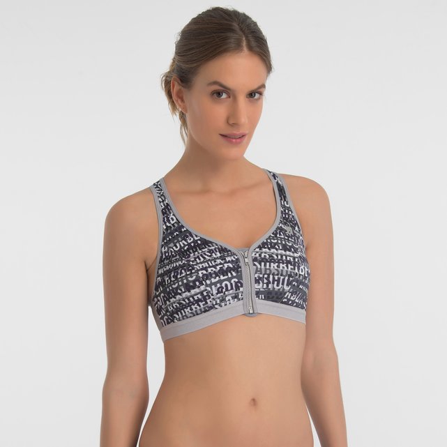 shock absorber zipped sports bra