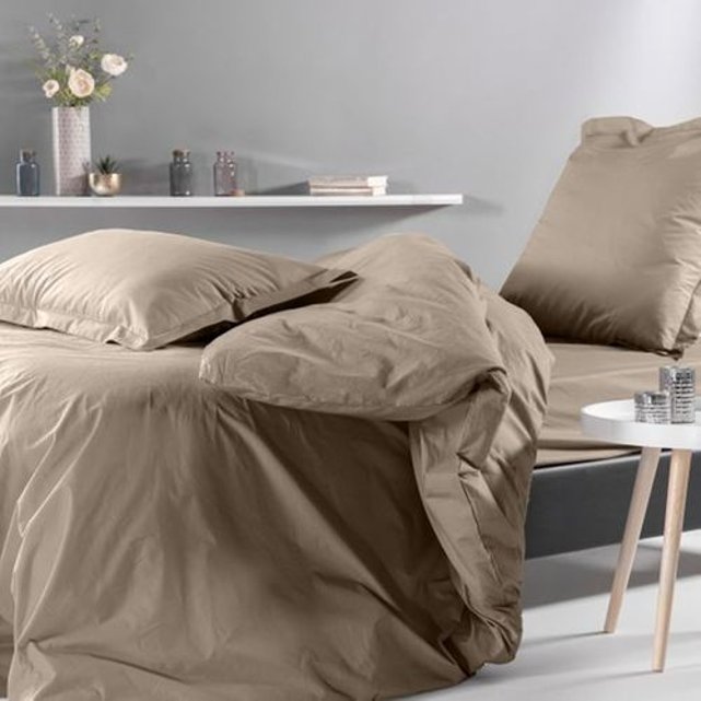 Couleur Prune Drap House pour lit articul/é 2x80x200 en Percale