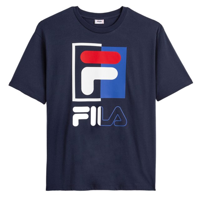 navy blue fila t shirt