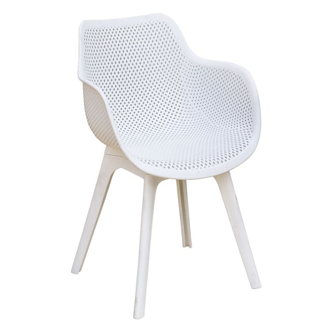 Fauteuil de jardin scandi blanc Dcb Garden  La Redoute