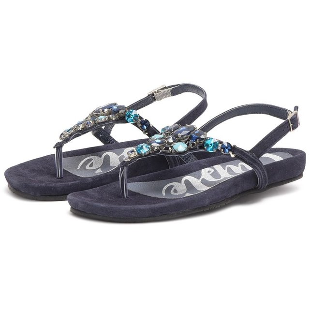 strass et cuir en CUPLE Sandales q7wBqvaZ
