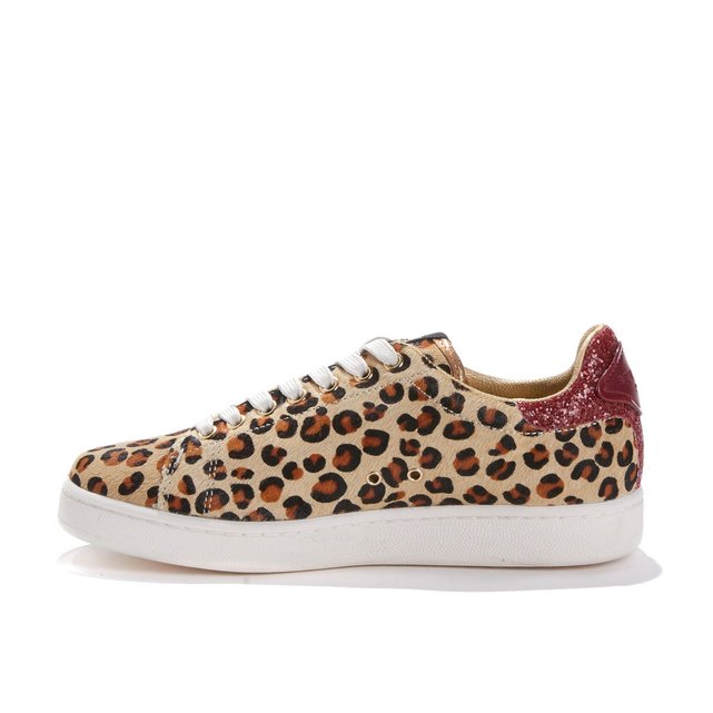 LEOPARD Baskets cuir à JIMMY SERAFINI lacets CONNORS d1PqYwTx