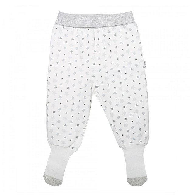 Pantalon A Pieds Bebe Mixte En Coton Bio Gris Sevira Kids La Redoute