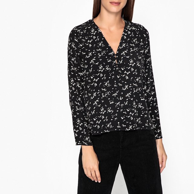 Camisa feminina Manga 34 Estampada Marca: A Collection Camisa feminina Manga 34 Estampada Marca: A Collection