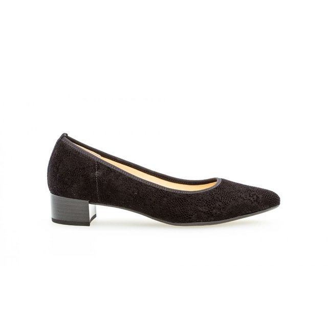 escarpins nubuck noir