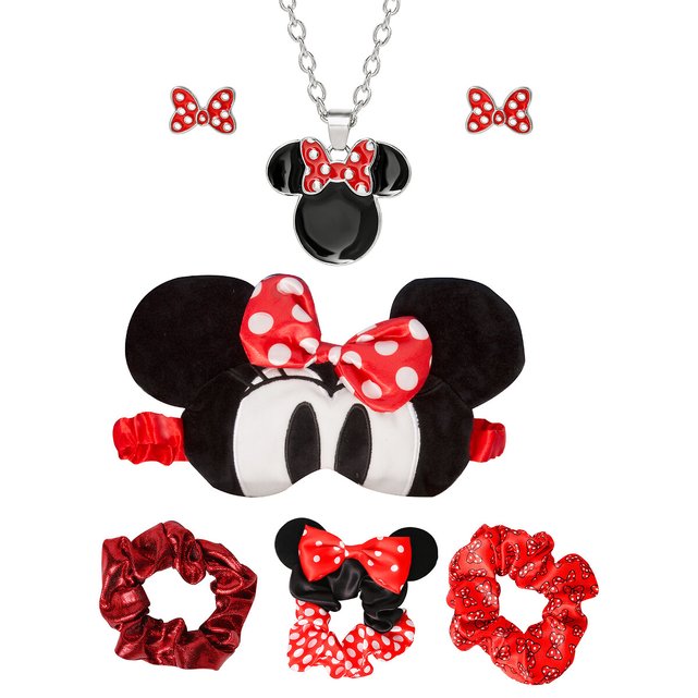 Minnie mouse necklace 2025 and earring set