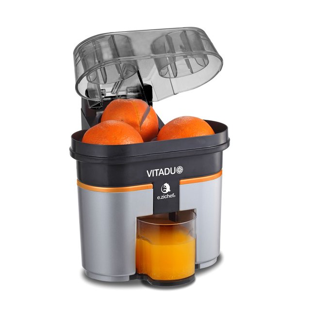 Presse Agrume Electrique Vitaduo Noir Orange Ezichef La Redoute