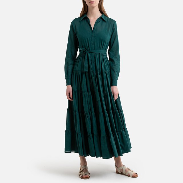 Robe longue à manches longues clearance