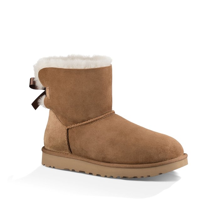 ugg boots tan with bows