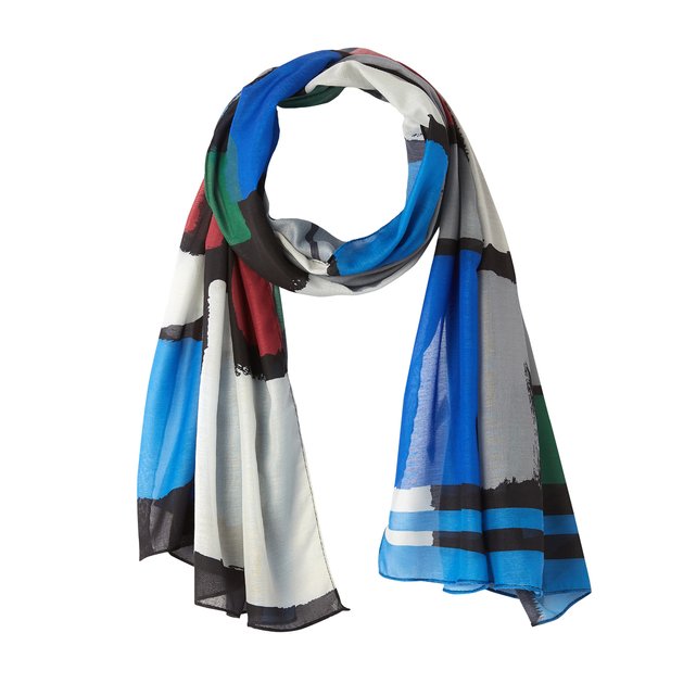 Lenço com estampado multicolor LA REDOUTE COLLECTIONS