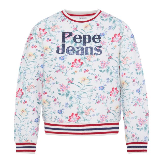 pepe jeans white sweatshirt