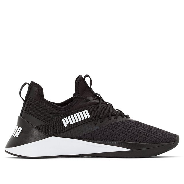 puma trainers black