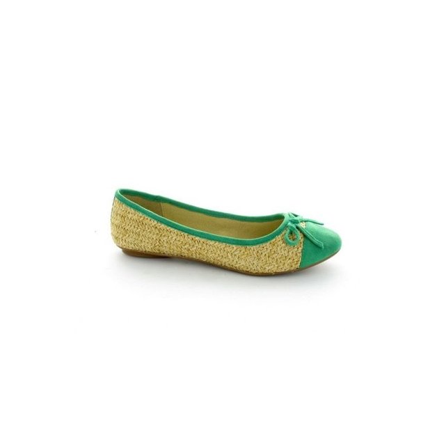 Ballerine derhy carmel turquoise bleue Derhy La Redoute Ballerine derhy carmel turquoise bleue Derhy La Redoute
