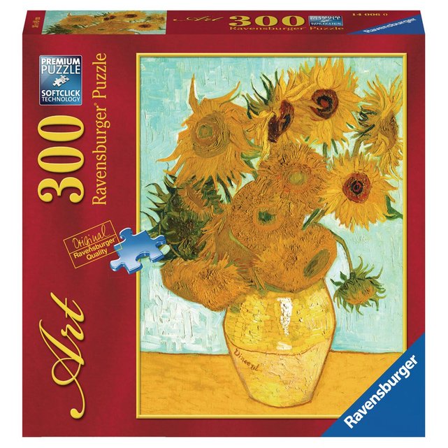 Van Gogh Tournesol Citation Puzzle 300 p art collection - les tournesols / vincent van gogh