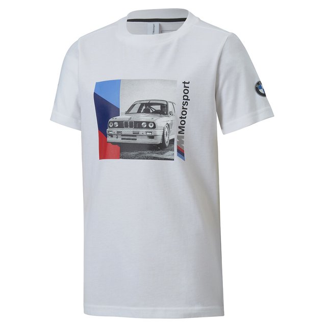 Cotton t-shirt with bmw m motorsport 8 
