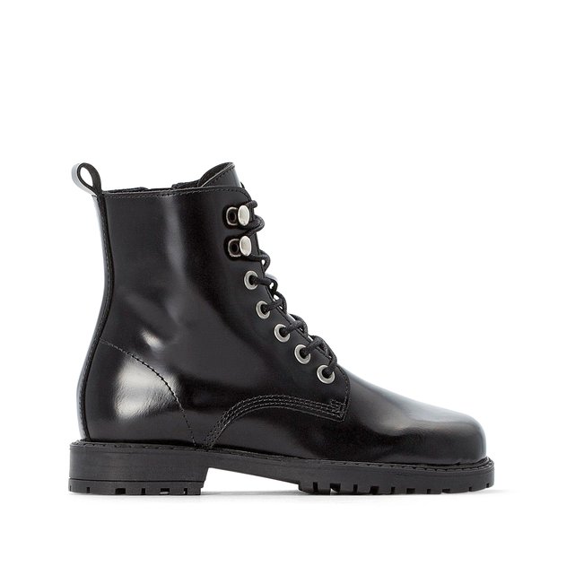 kids lace up boots