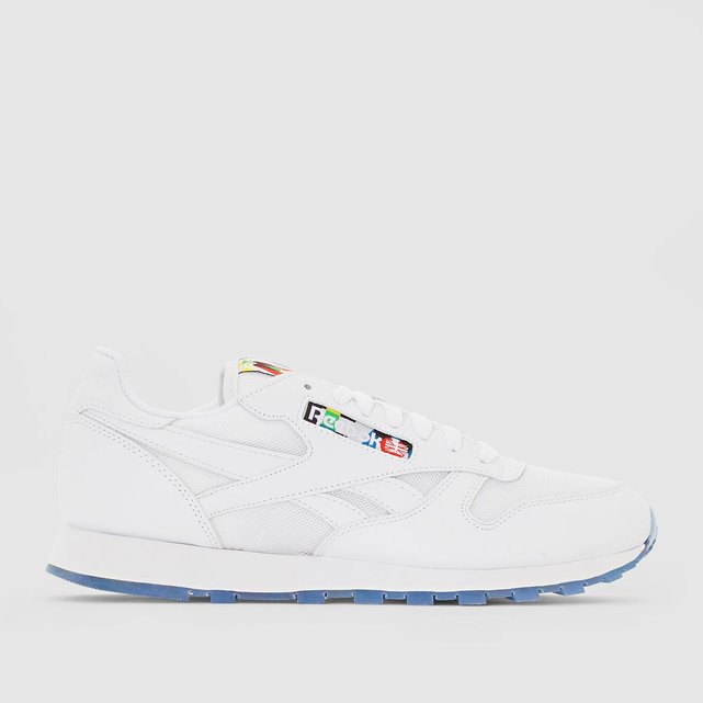 Baskets classic cl leather bf blanc Reebok La Redoute Baskets classic cl leather bf blanc Reebok La Redoute