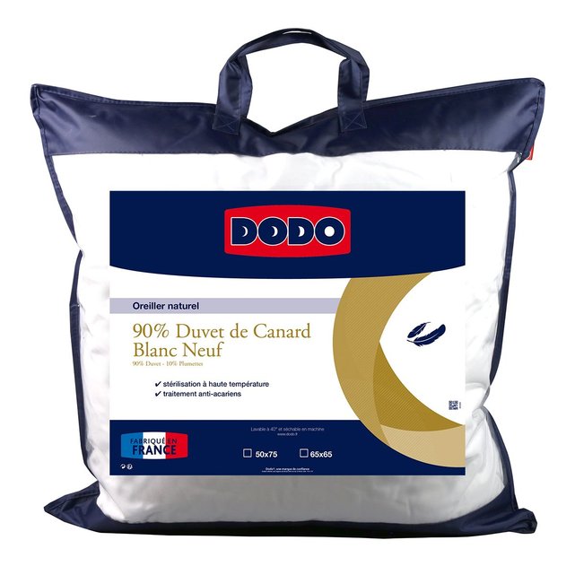 oreiller dodo 90 duvet canard