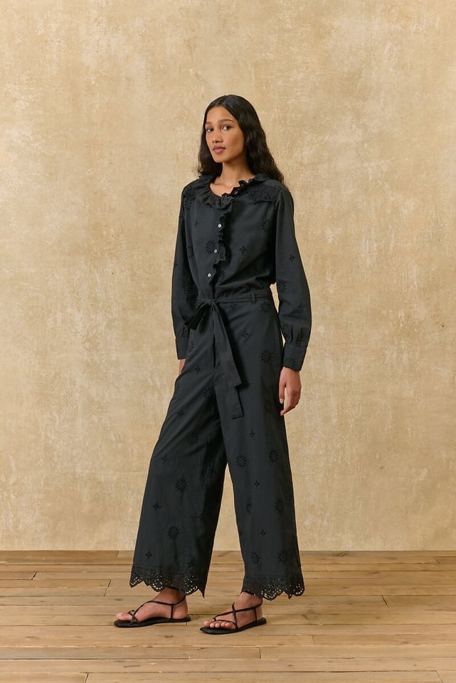 Geborduurde jumpsuit, veronique zwart Louise Misha | La Redoute Geborduurde jumpsuit, veronique zwart Louise Misha | La Redoute